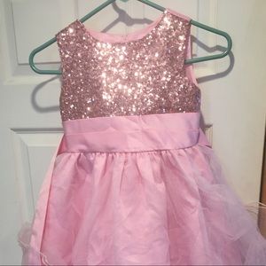 Kids Pink sparkle dress